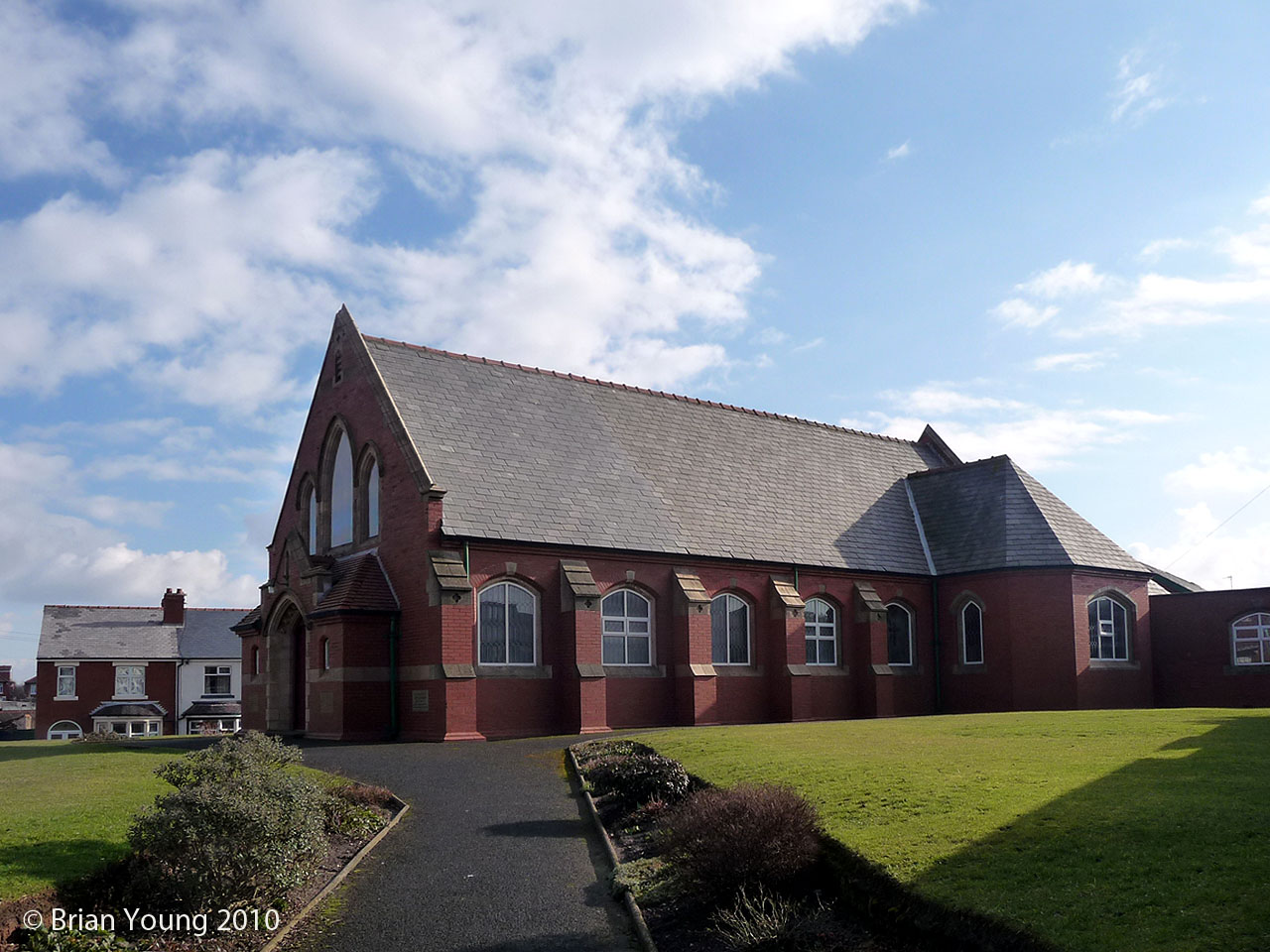 Bispham United Reformed Church. Photograph supplied by and  of Brian Young