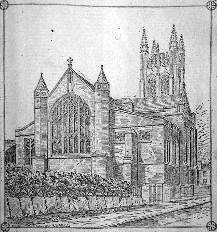 The Church of the Saviour, from the Bolton Guardian, 28 Sep 1885, Image courtesy of the Bolton News