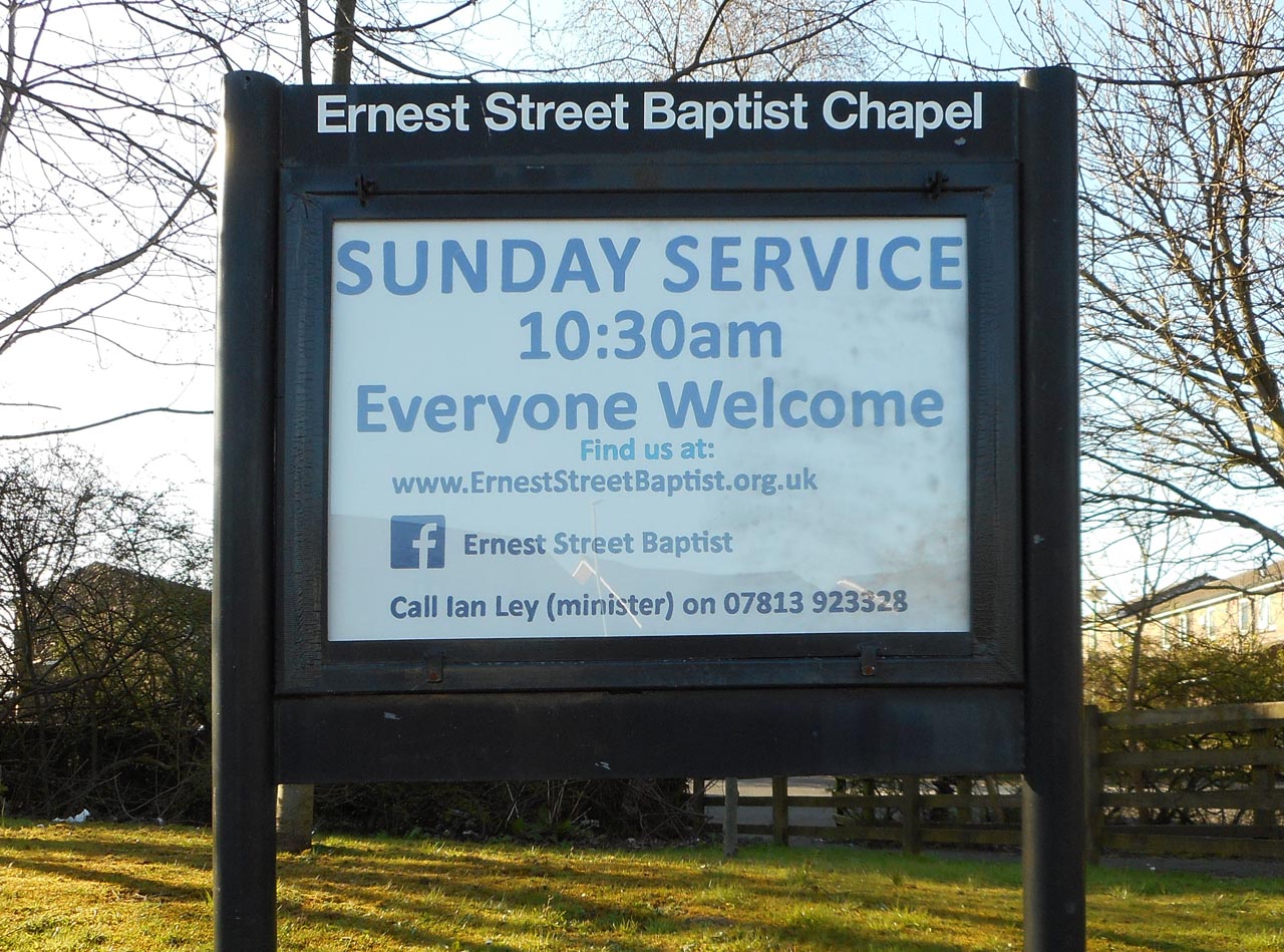 The Church Board at Ernest St Particular Baptist, Church