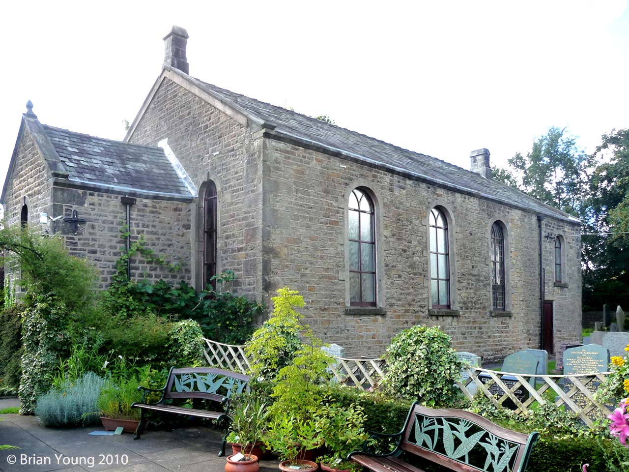 Garstang United Reformed Church (formerly Croston Road Independent Church). Photograph supplied by and  of Brian Young