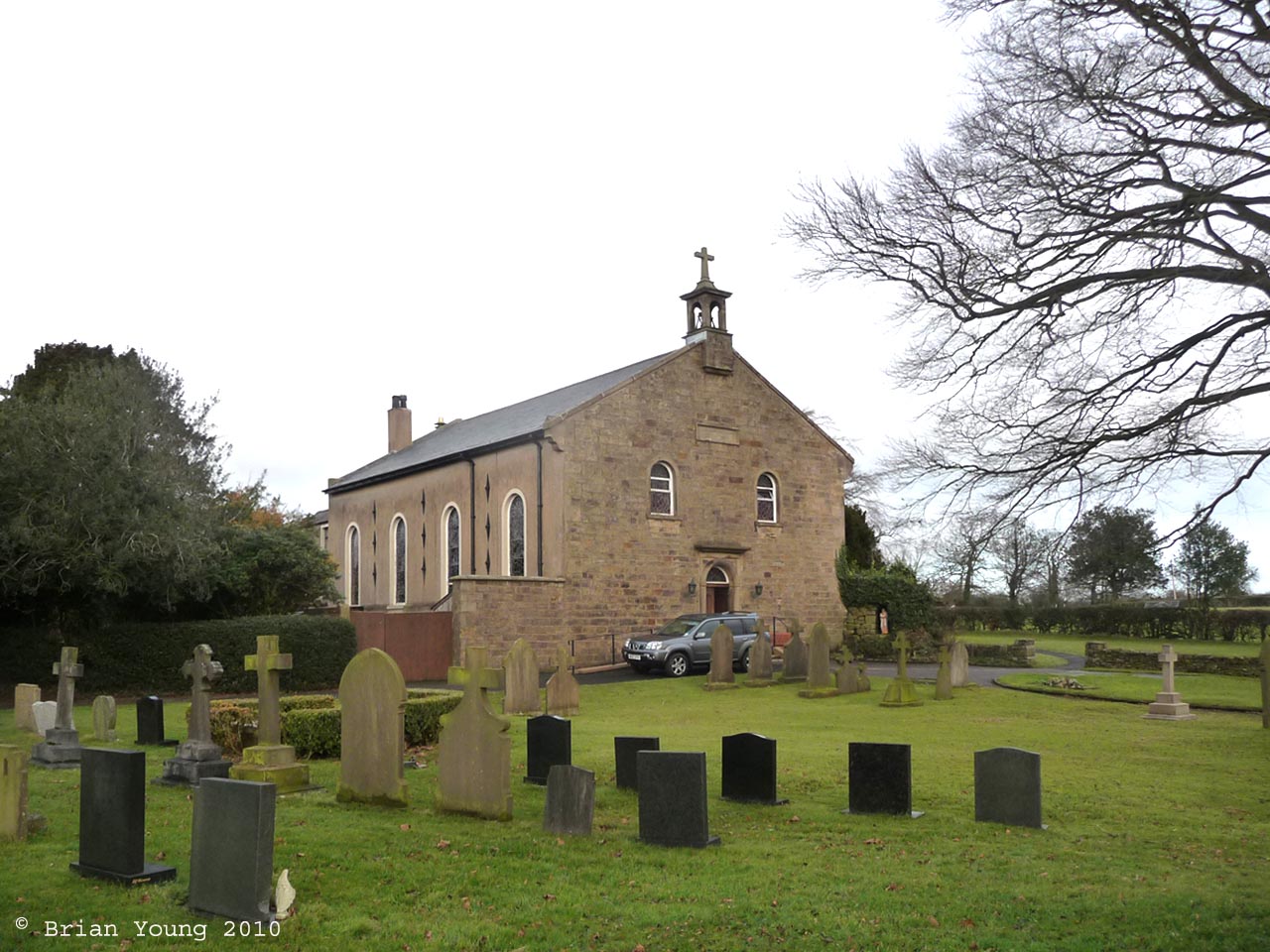 The Roman Catholich Church of St Francis, Goosnargh. Photograph supplied by and  of Brian Young