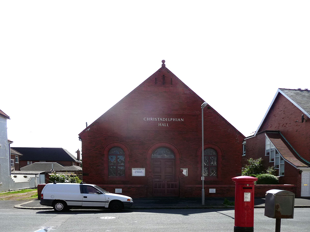 Christadelphian Hall, Photograph supplied by and  of Brian Young