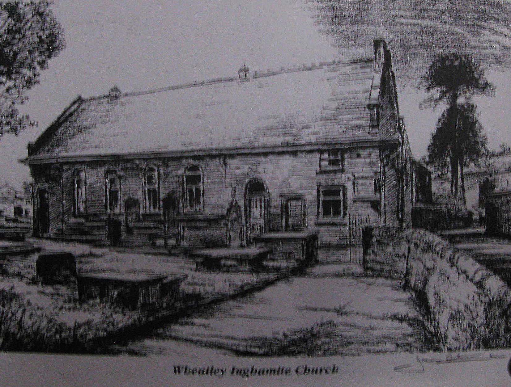 A Drawing of Wheatley Inghamite Church