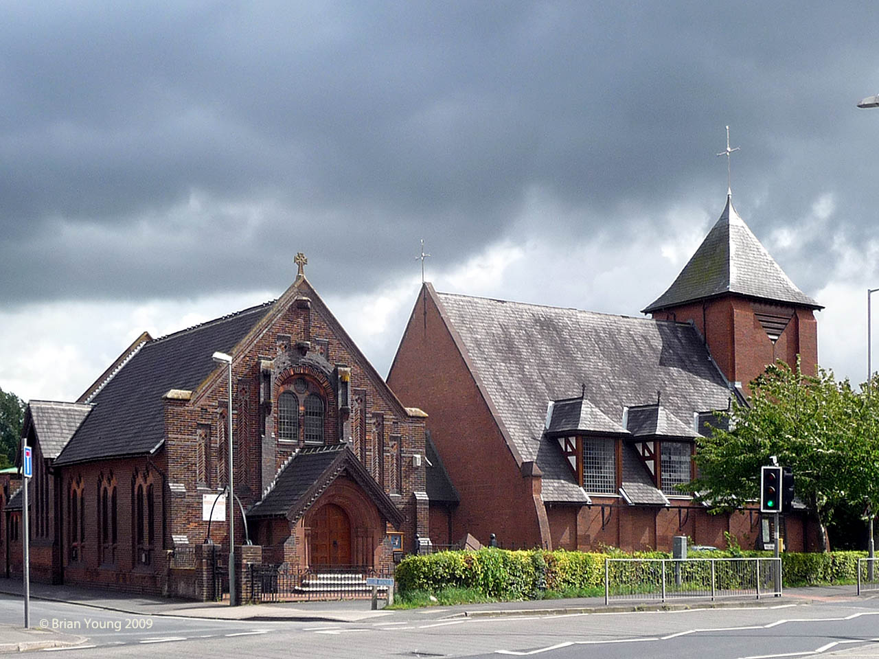 St Mary Magdelen, Penwortham. Photograph supplied by and  of Brian Young