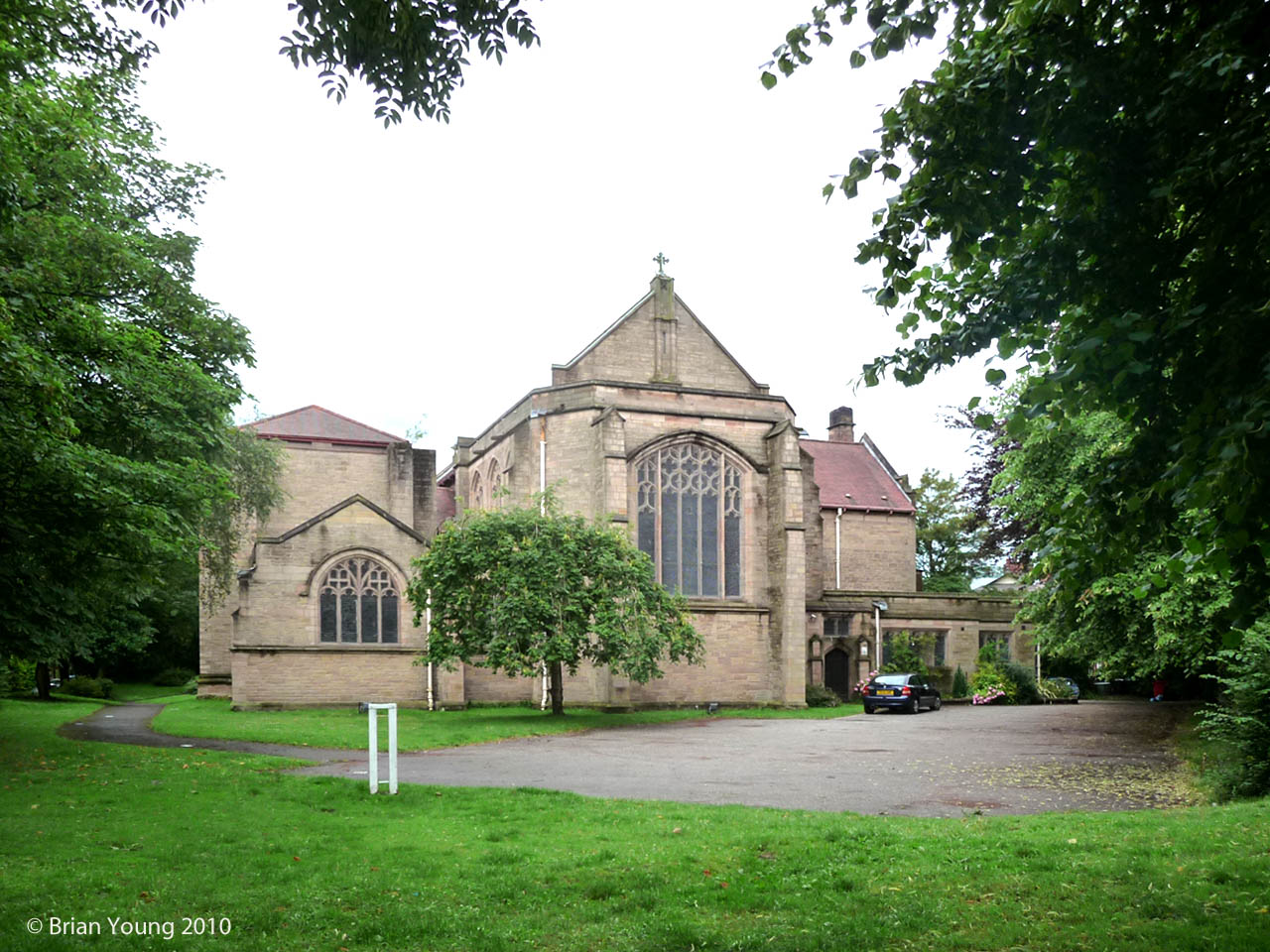 The Church of St Michael and All Angels, Ashton on Ribble. Photograph supplied by and  of Brian Young