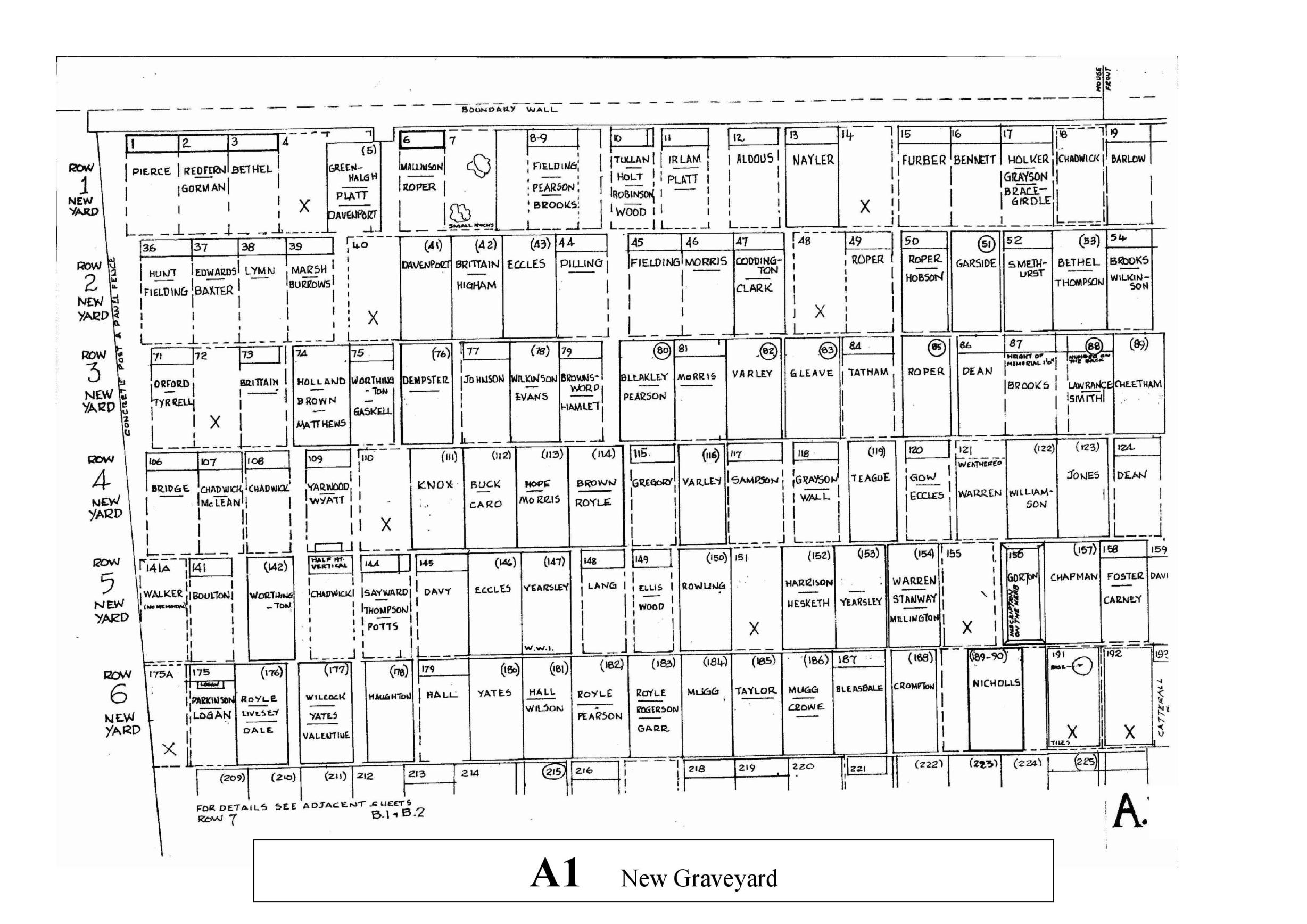 Barton Wesleyan Chapel, A1 New Graveyard