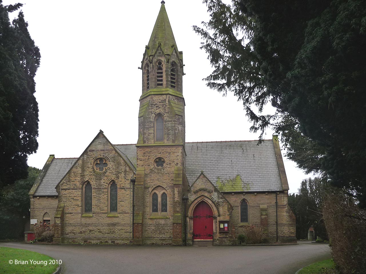 Elswick Memorial United Reformed Church. Photograph supplied by and  of Brian Young