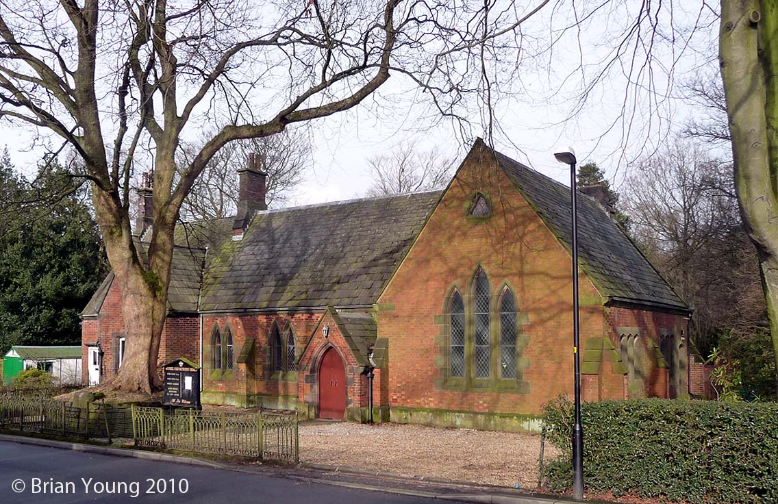 Withnell Fold Wesleyan Methodist Church. Photograph supplied by and  of Brian Young